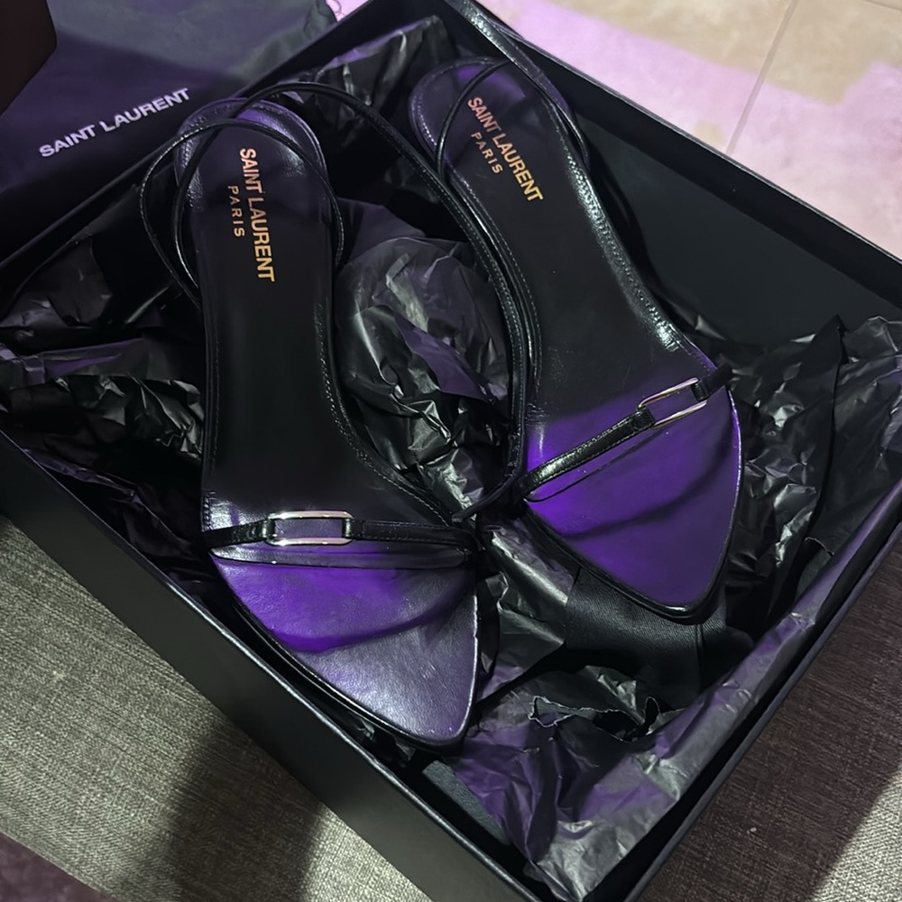 Saint Laurent Black Heels - Picture 4 of 8